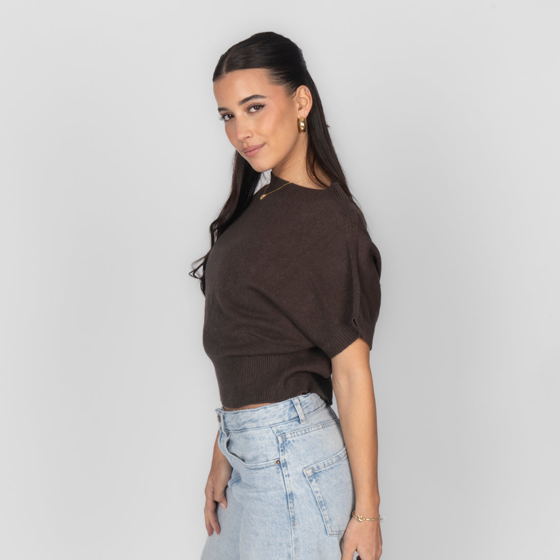 Ärmelloses Knit-Top