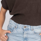 Ärmelloses Knit-Top