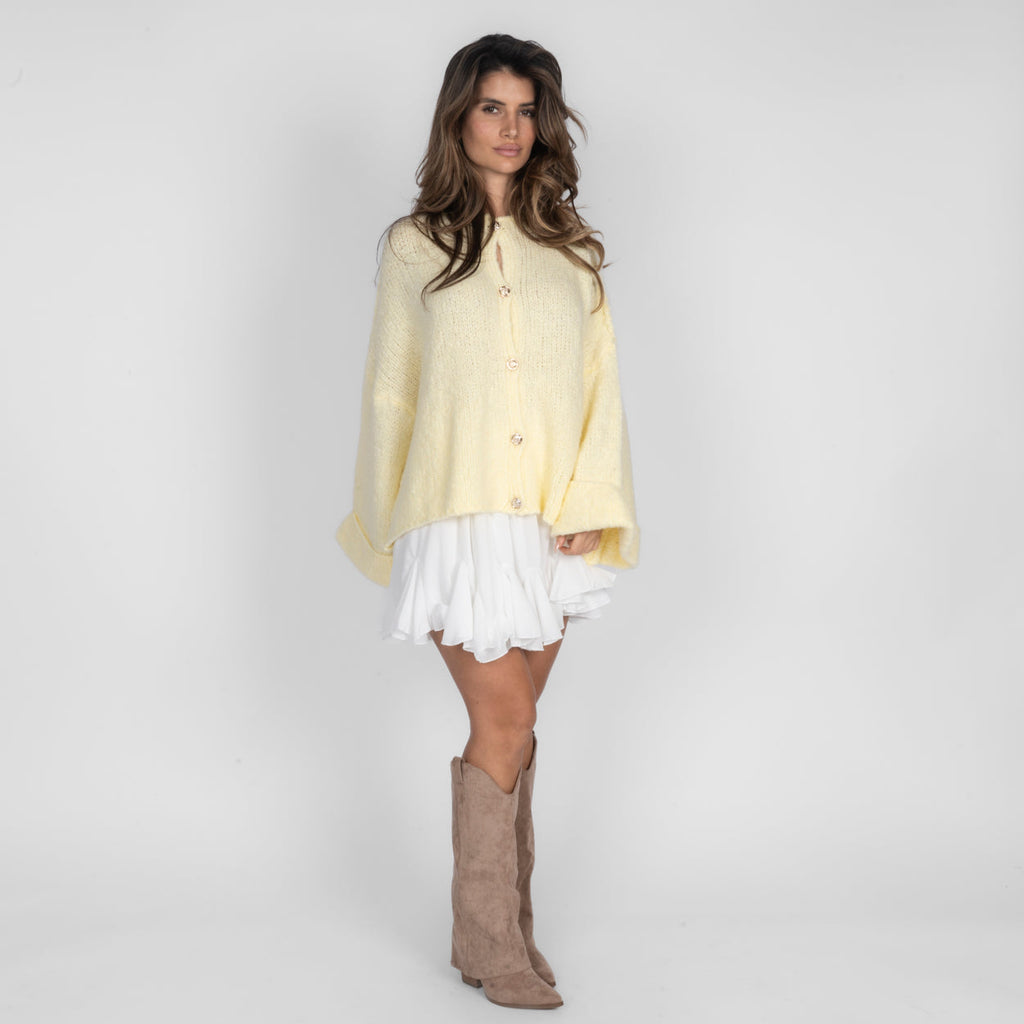 Oversize Soft Sleeve Cardigan