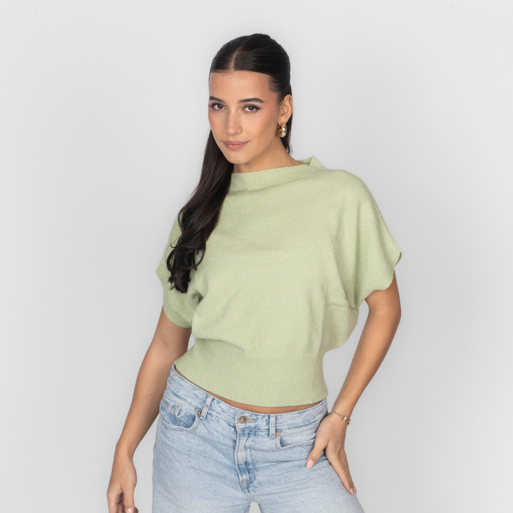 Ärmelloses Knit-Top