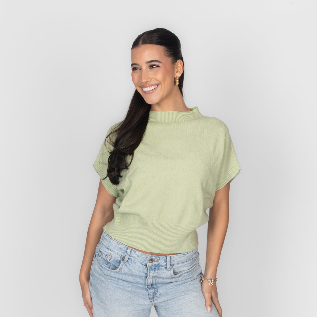 Ärmelloses Knit-Top