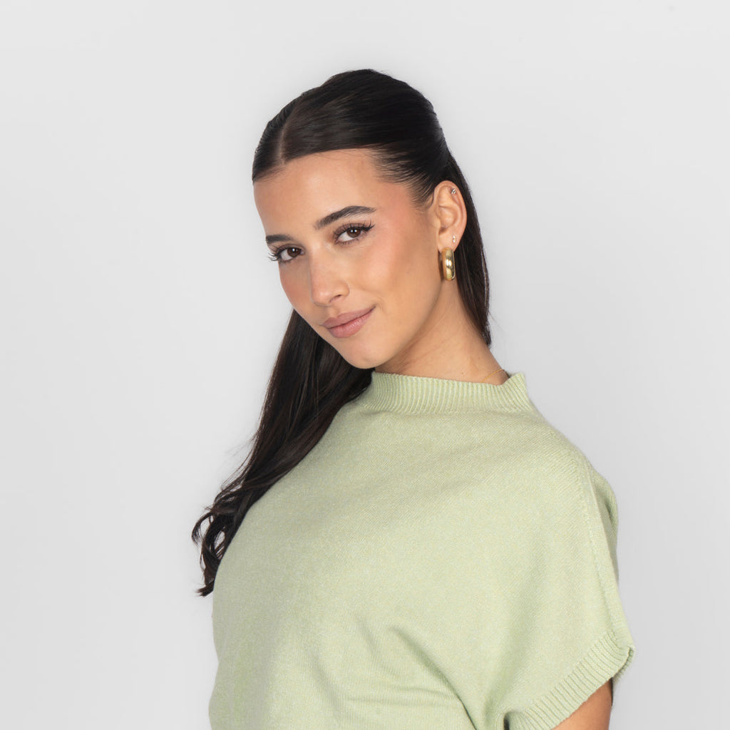 Ärmelloses Knit-Top