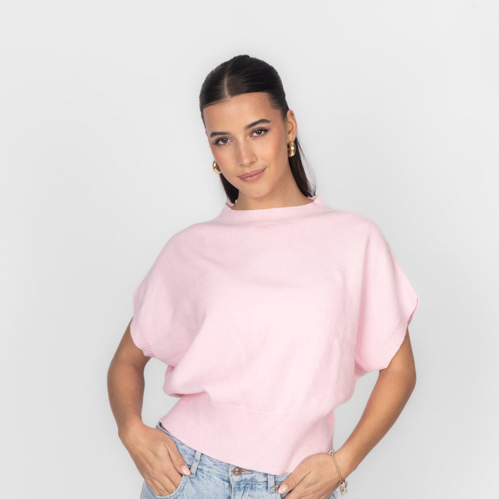 Ärmelloses Knit-Top