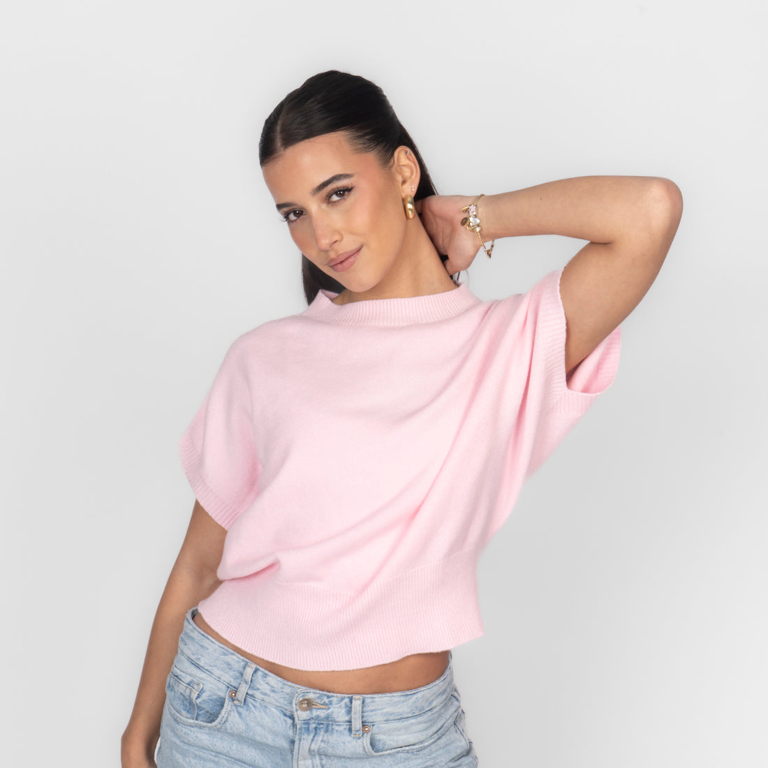 Ärmelloses Knit-Top