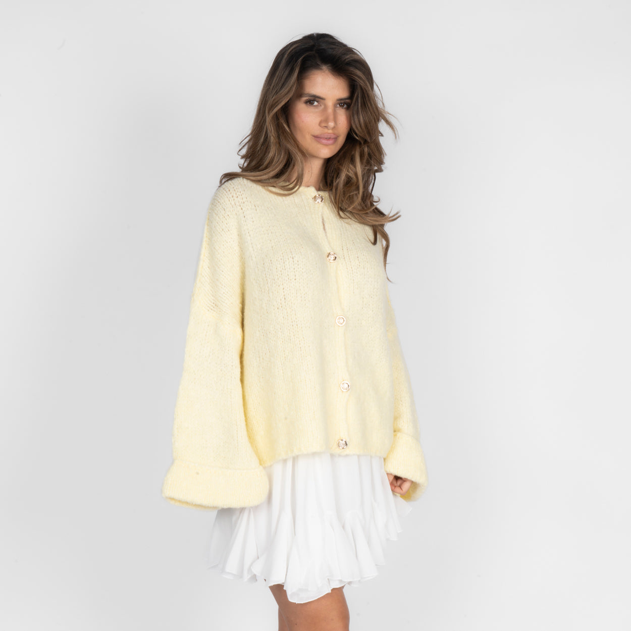 Oversize Soft Sleeve Cardigan