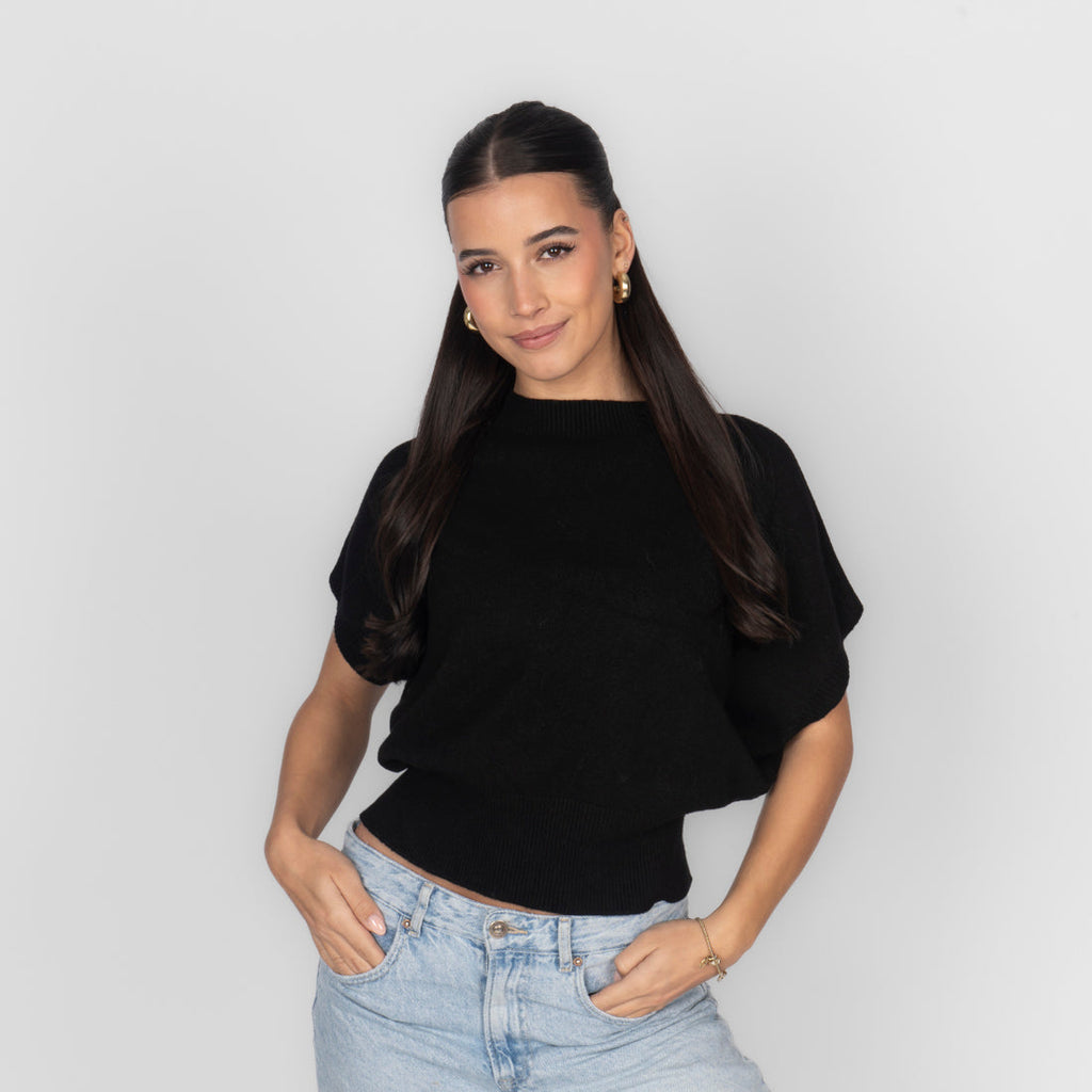 Ärmelloses Knit-Top