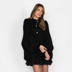 Limited Bundle Oversized Cardigan "CozyGlam" & Rock "Summer"