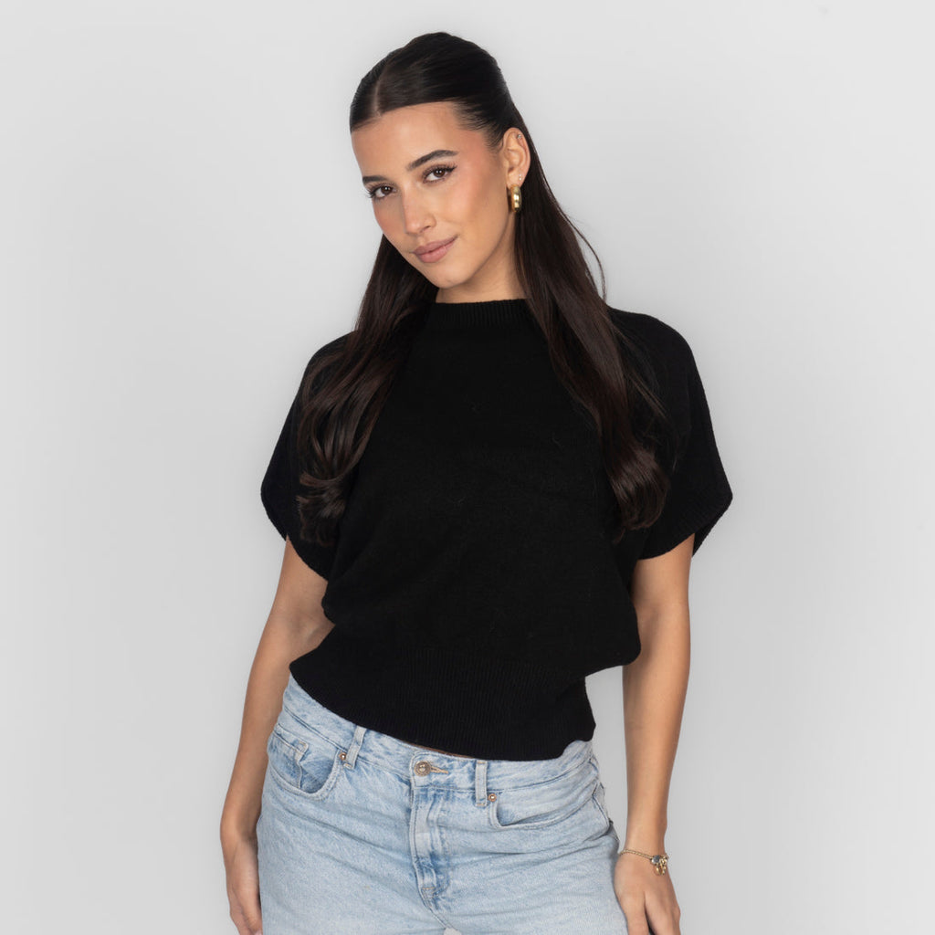 Ärmelloses Knit-Top