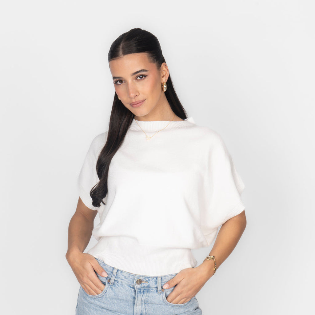 Ärmelloses Knit-Top