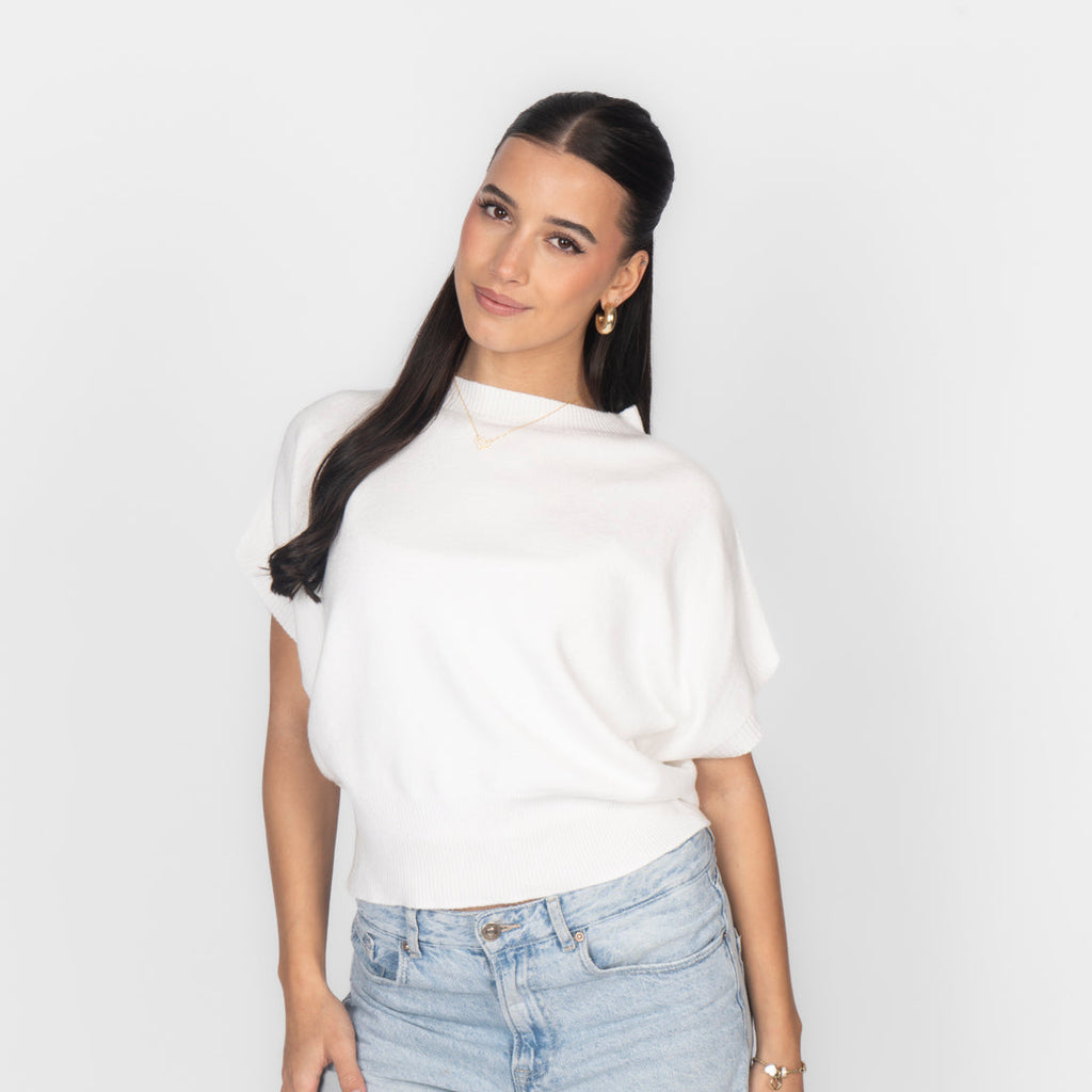 Ärmelloses Knit-Top