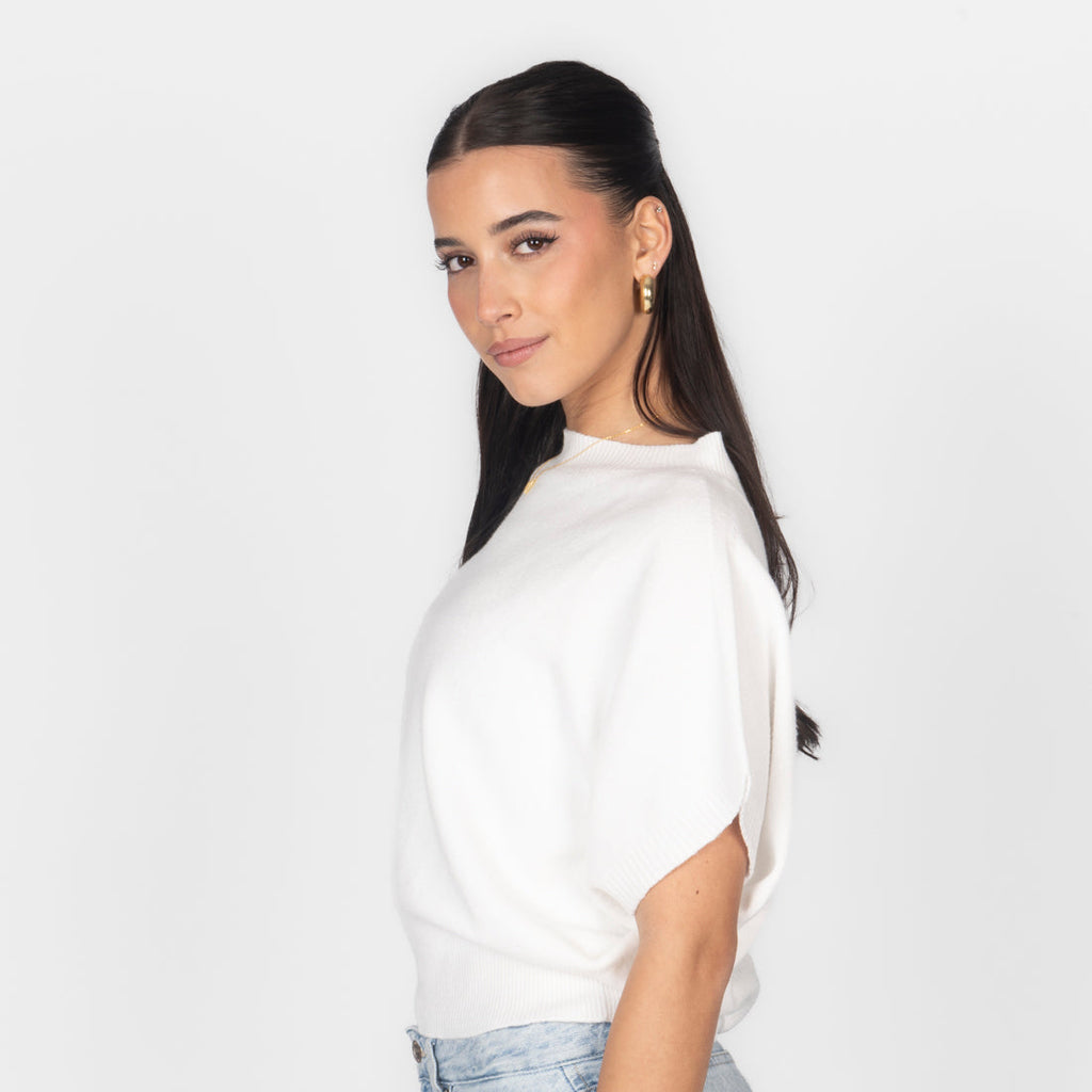 Ärmelloses Knit-Top