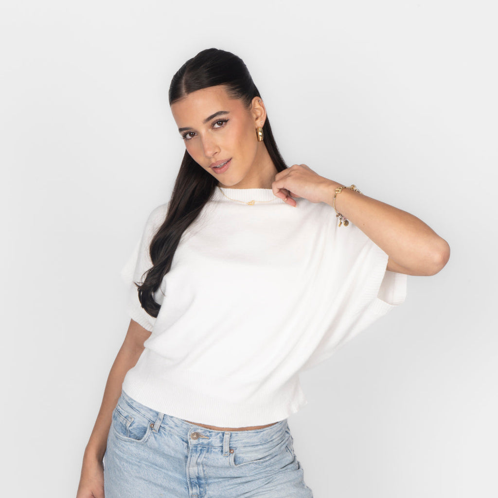Ärmelloses Knit-Top