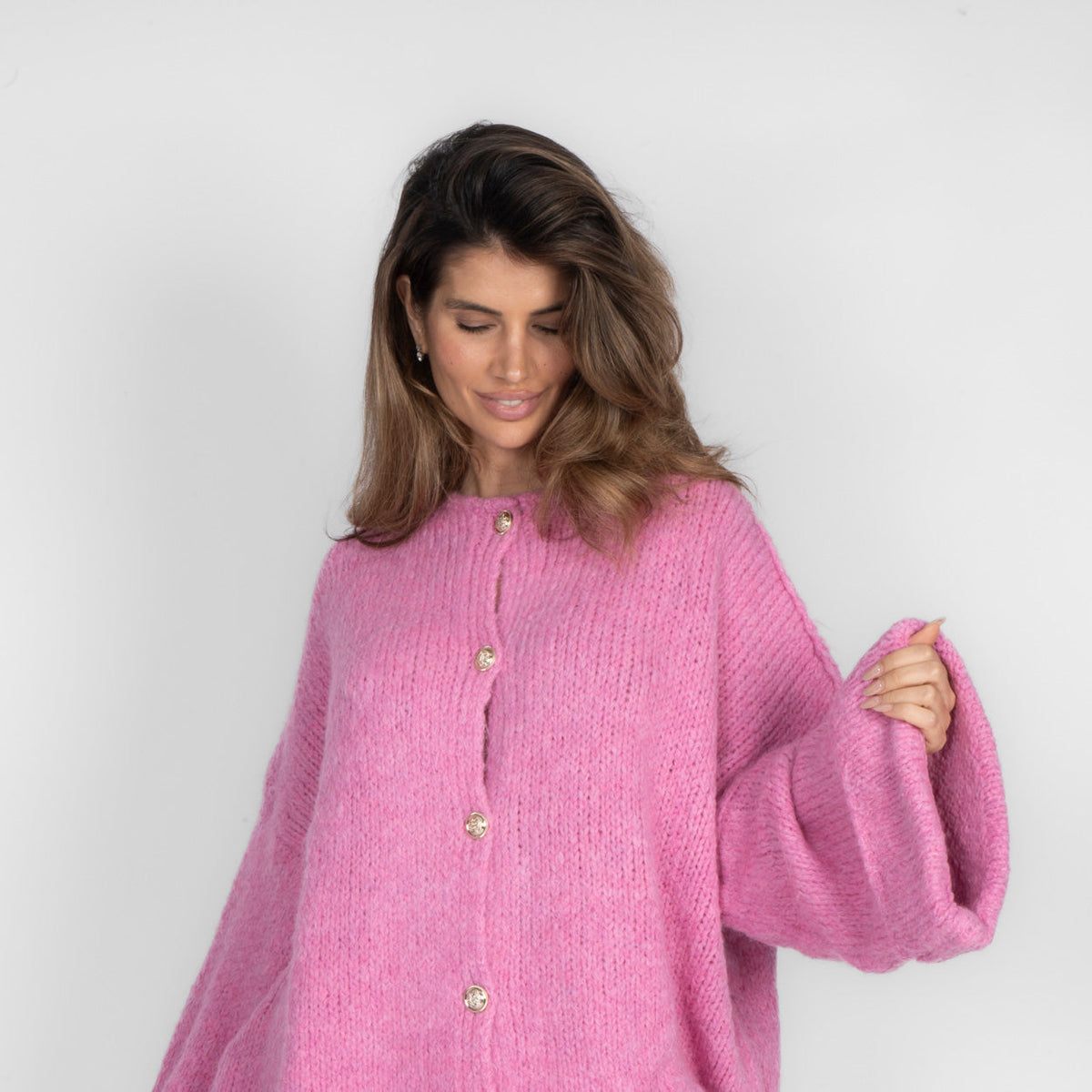 Oversize Soft Sleeve Cardigan
