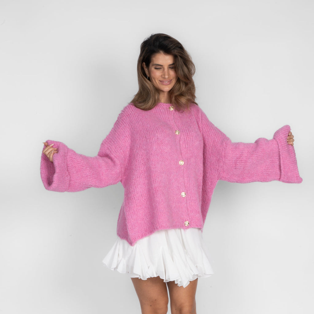 Oversize Soft Sleeve Cardigan