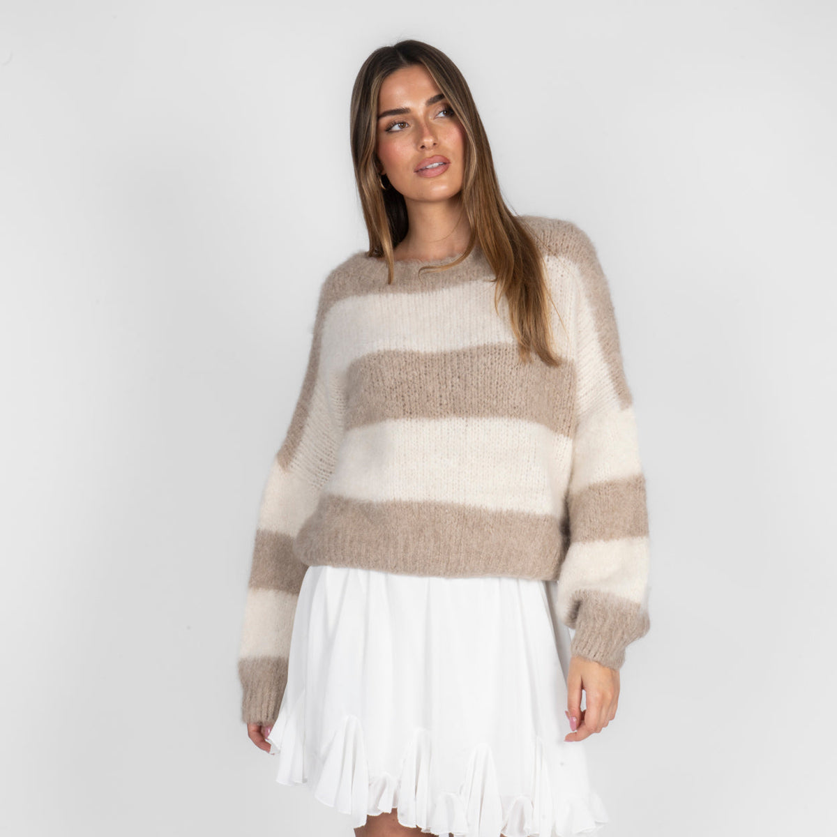 Ultra Soft Stripe Sweater