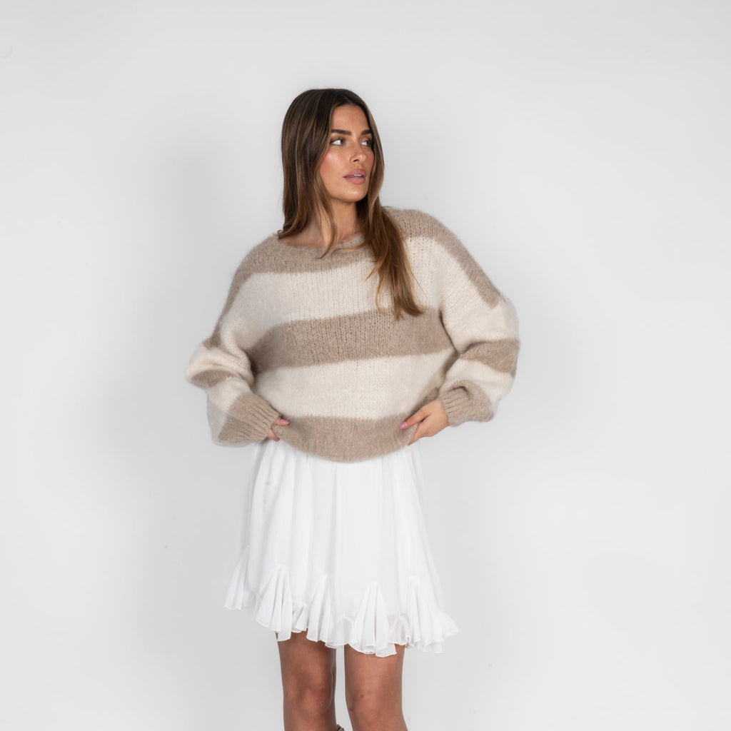 Ultra Soft Stripe Sweater