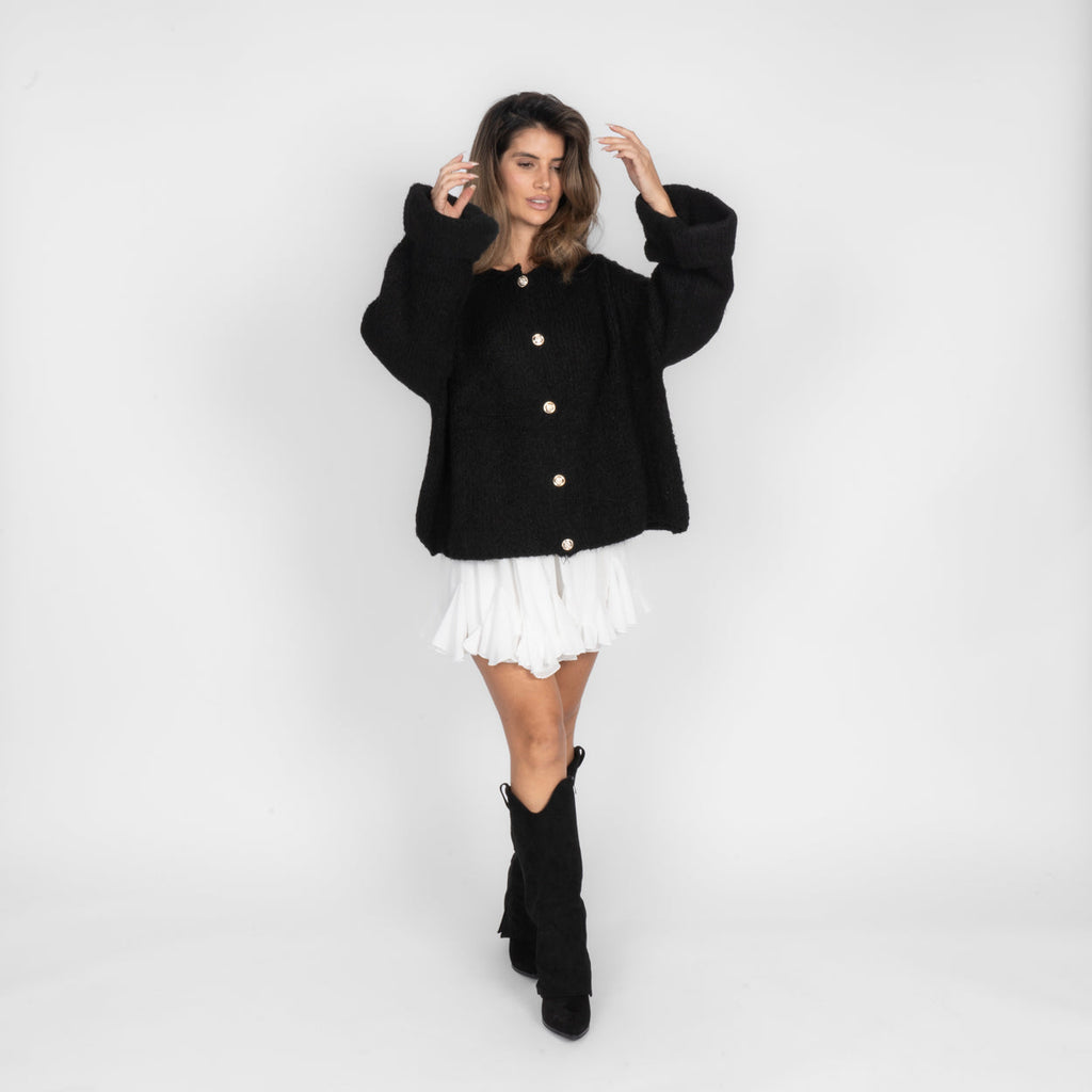 Oversize Soft Sleeve Cardigan