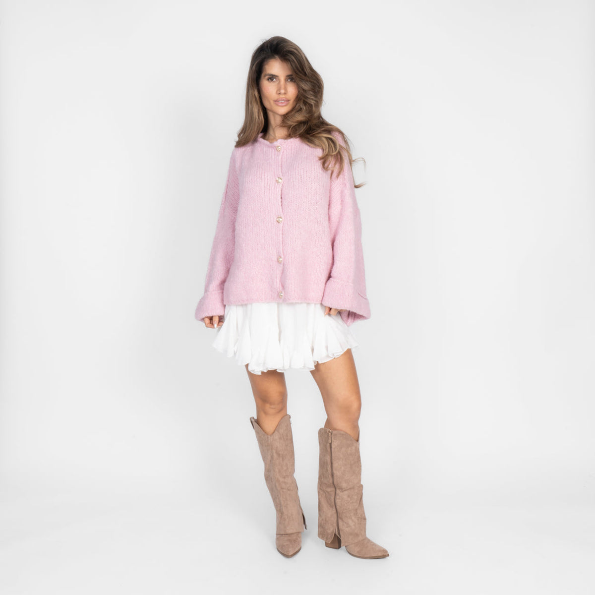 Oversize Soft Sleeve Cardigan