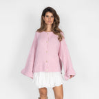Oversize Soft Sleeve Cardigan