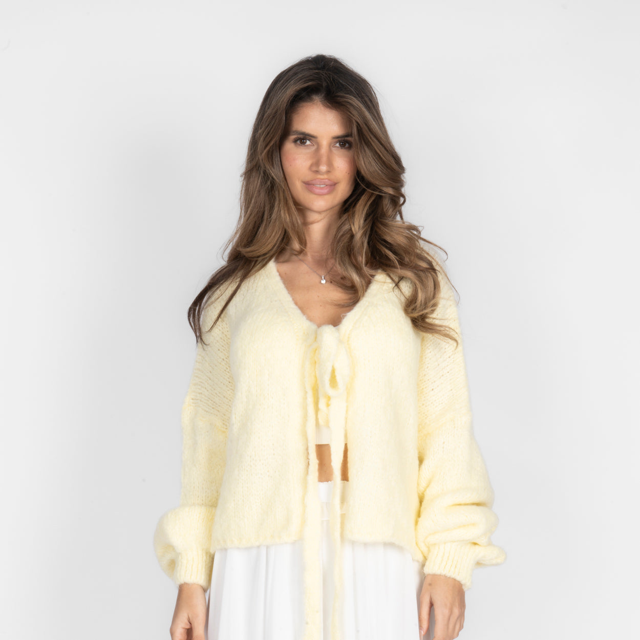 Oversize Tie Cardigan
