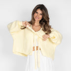 Oversize Tie Cardigan