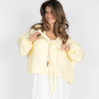 Oversize Tie Cardigan