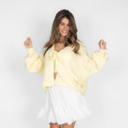 Oversize Tie Cardigan