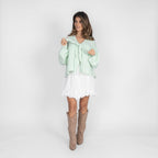 Oversize Tie Cardigan