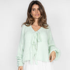 Oversize Tie Cardigan