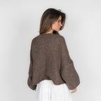 Oversize Tie Cardigan