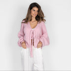 Oversize Tie Cardigan