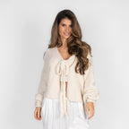 Oversize Tie Cardigan