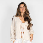 Oversize Tie Cardigan