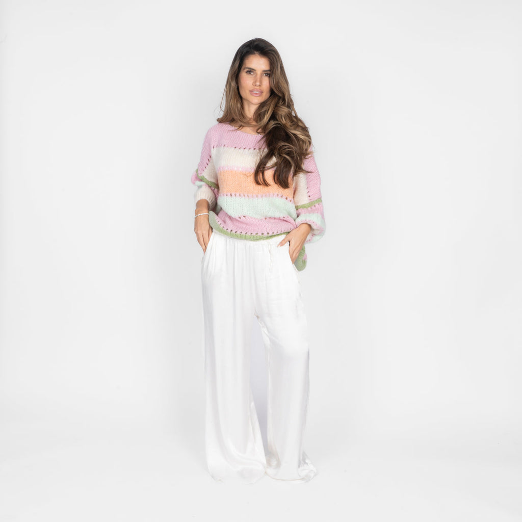 Pastell Stripe Pullover