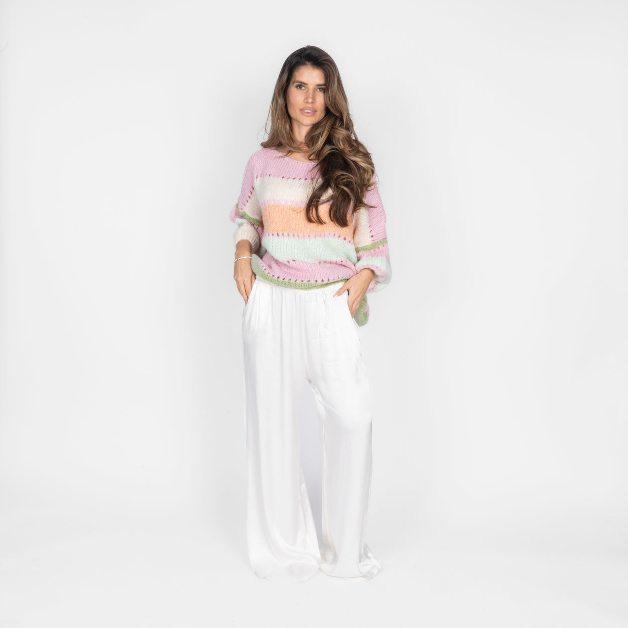 Pastell Stripe Pullover