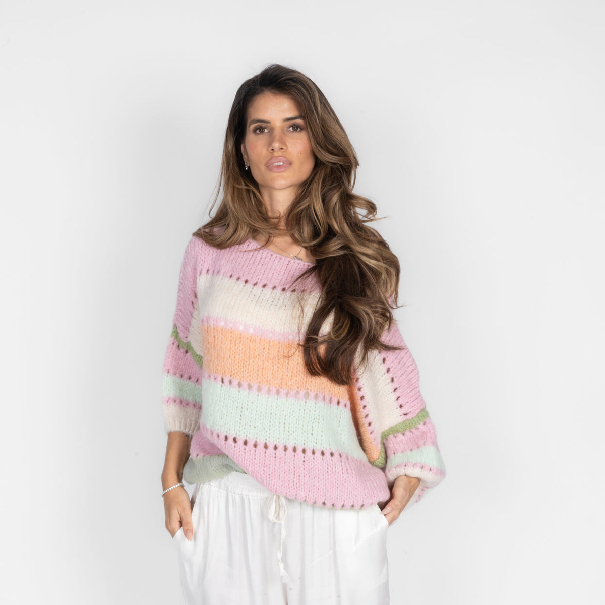 Pastell Stripe Pullover
