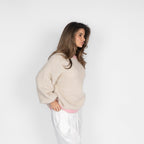 Soft Glow Stripe Pullover