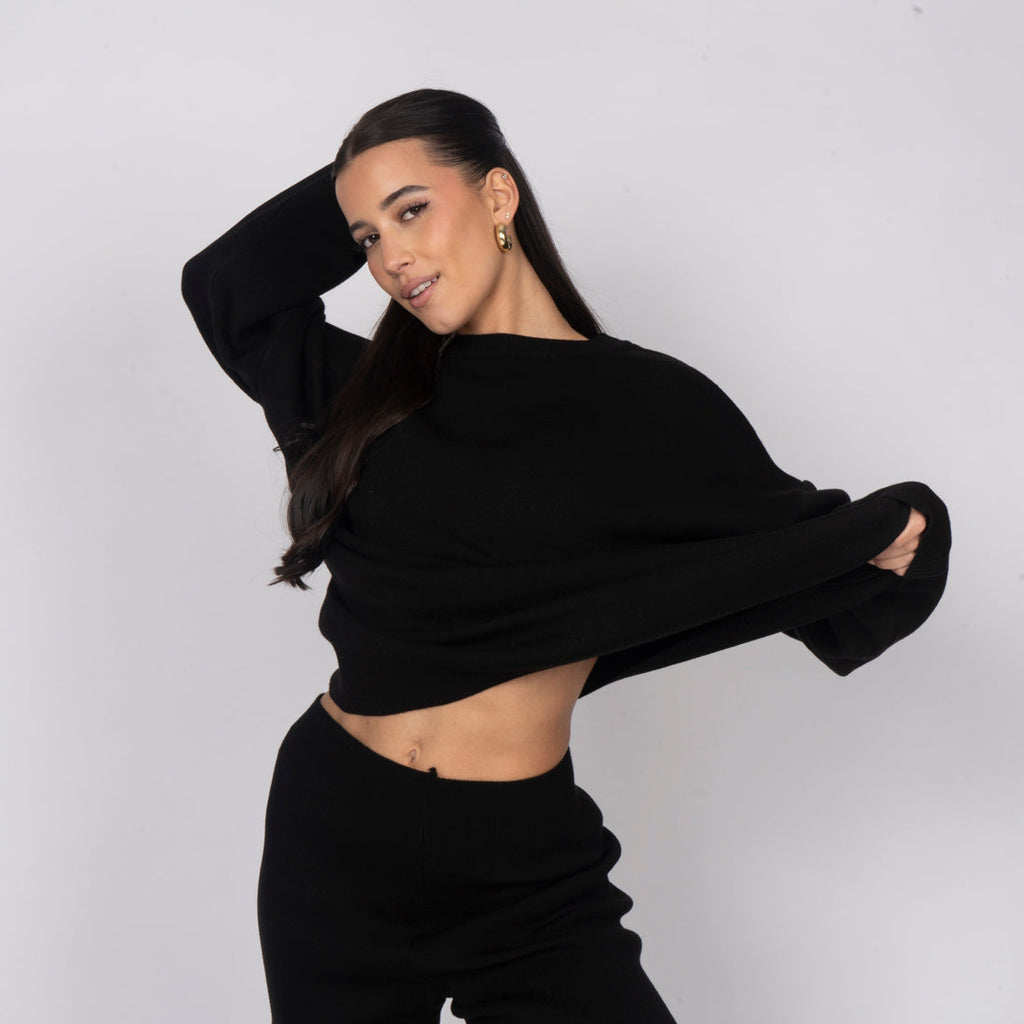 Cozy Strickhose