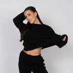 Cozy Strickhose