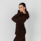 Cozy Strickjacke mit Zip