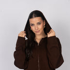 Cozy Strickjacke mit Zip