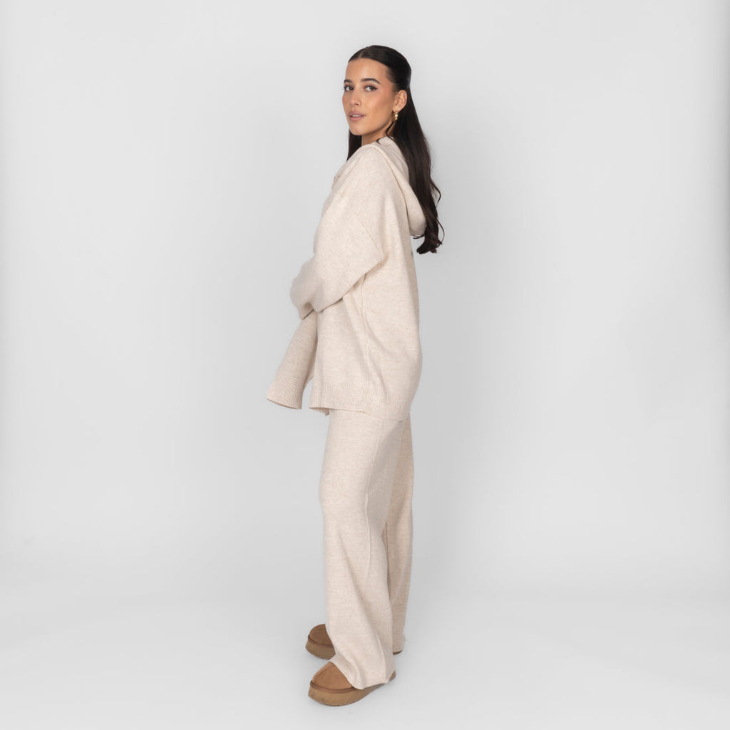 Cozy Strickset mit Zip