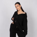 Cozy Strickset mit Zip
