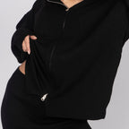 Cozy Strickset mit Zip