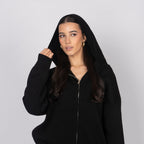 Cozy Strickjacke mit Zip