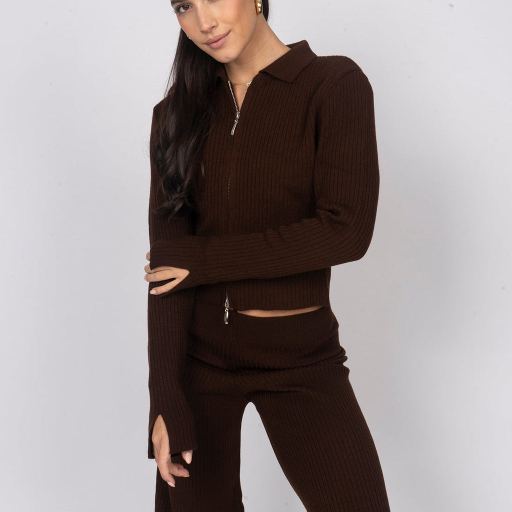 Essential Cropped Lounge Set