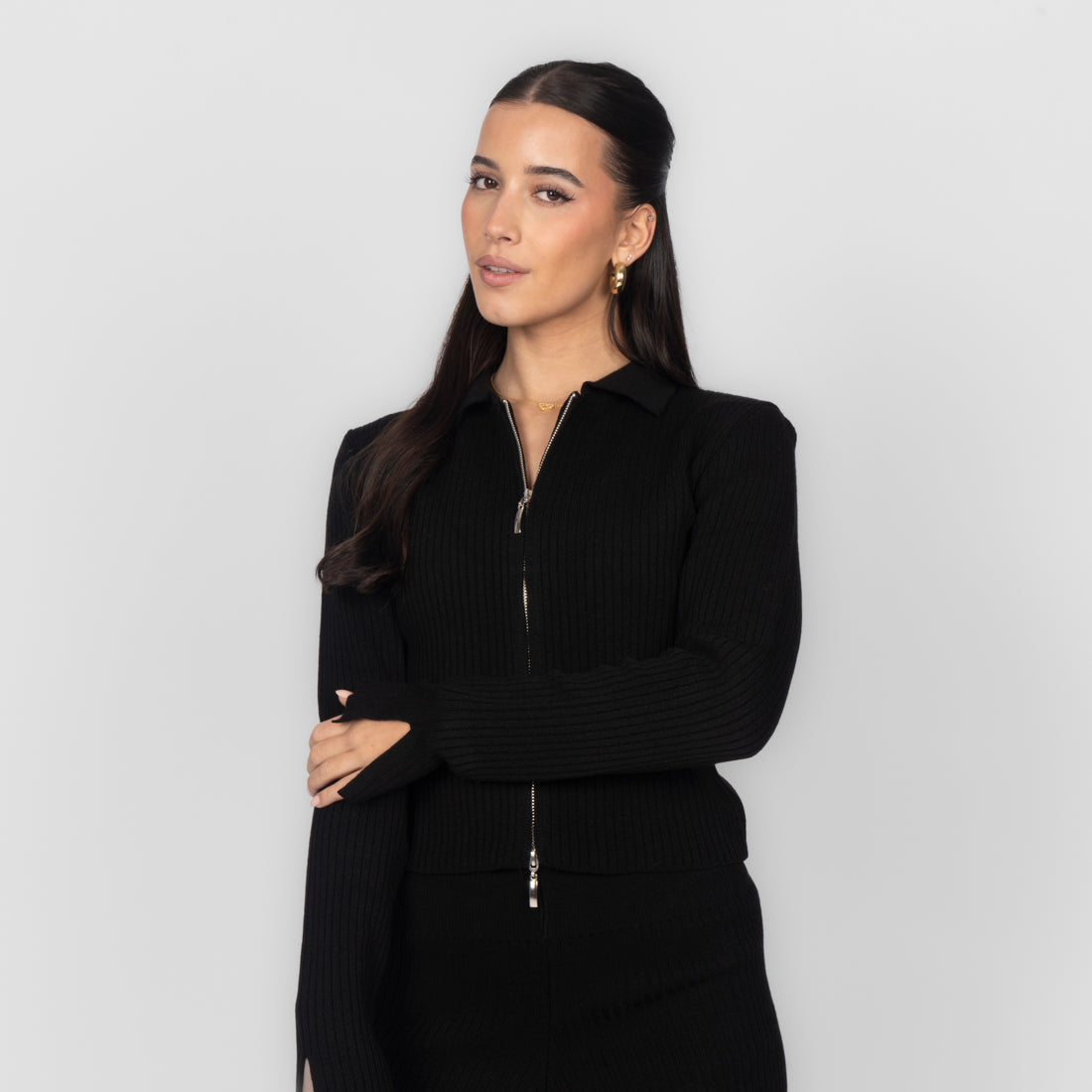 Essential Cropped Lounge Set