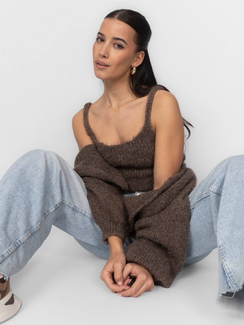 Cozy Strick-Zweiteiler