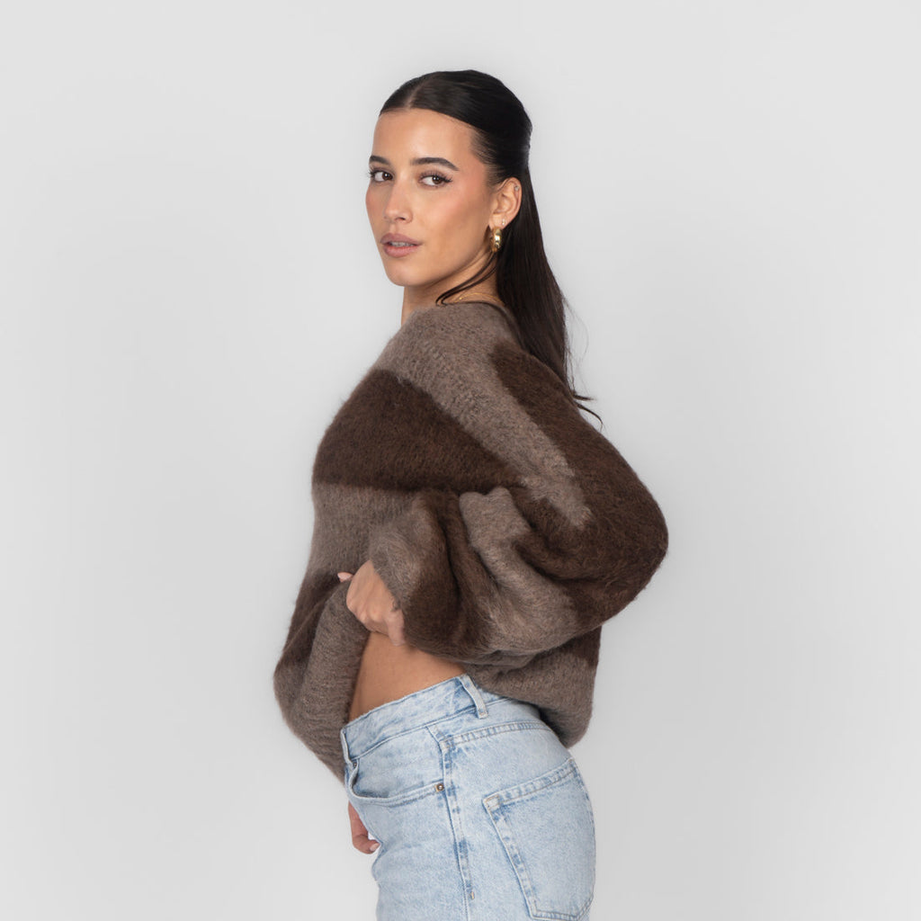 Ultra Soft Stripe Sweater