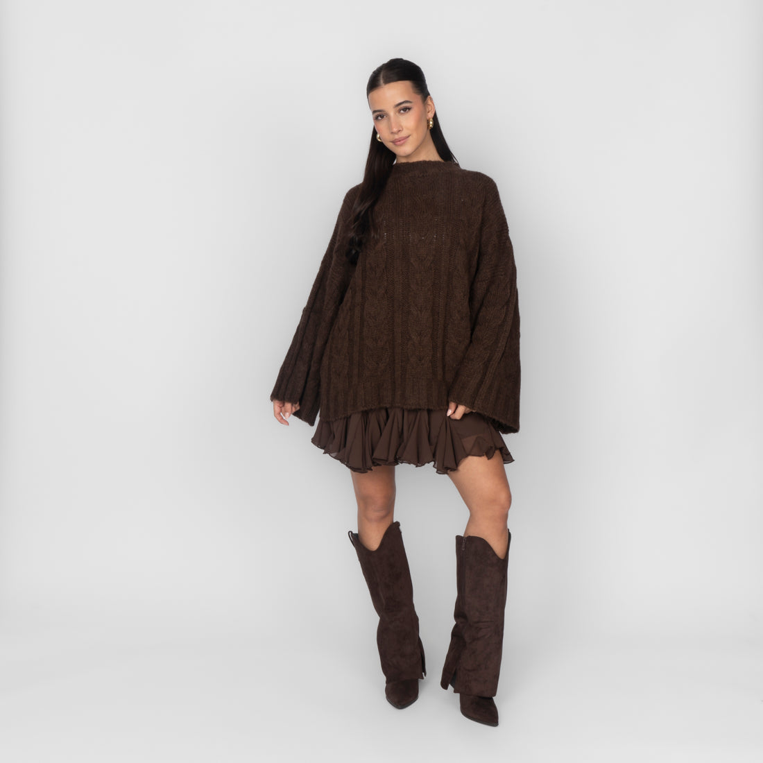 Chunky Oversize Strickpullover